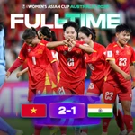 Le but de Ngân Thi Van Su a été nominé pour le titre de plus beau but de la phase de groupes de la Coupe d'Asie féminine de l'AFC 2026. Photo : AFC