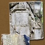 Inscription hán nôm sur la montagne Non Nước, dans la province de Ninh Bình (Nord). Photo : CTV