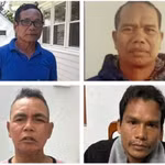 De gauche à droite, dans le sens horaire : Siu Di, Đinh Yum, Thông et Rôh. — Photo cand.com.vn