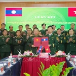 Les délégués participant à la réunion, à Diên Biên, le 17 décembre. Photo : VNA 