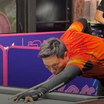 Le joueur vietnamien de billard Duong Quôc Hoàng en action. Photo : Box Billiards