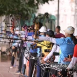 Les archers vietnamiens sont prêts pour les 33es Jeux d’Asie du Sud-Est. Photo : tdtt.gov.vn