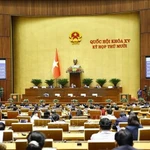 L’Assemblée nationale vote la loi modifiant et complétant certaines dispositions de la loi sur la prévention et la lutte contre la corruption. Photo : VNA