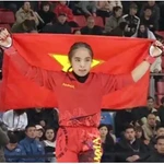 Lo Thi Phung a remporté la seule médaille d’or du Vietnam lors de la troisième édition des Championnats asiatiques d’arts martiaux mixtes 2026, à Luzhou, en Chine. Photos : MMA