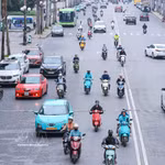 Les véhicules électriques gagnent du terrain à Hanoi. Photo : VNA