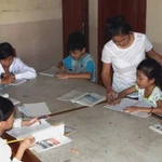 Des enfants orphelins au village d'enfants SOS de Hai Phong. Photo : vtv.vn