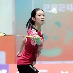 La jeune joueuse de badminton vietnamienne Nguyên Thi Thu Huyên enregistre la plus forte progression au classement mondial de l'année. Photo : BWF