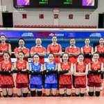 L’équipe nationale féminine de volley-ball des moins de 21 ans (U21) du Vietnam au Championnat de volley-ball Shanghai Future Stars 2025. Photo : thethao247.vn