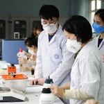 Activités de recherche des enseignants et des étudiants de l'Université nationale de Hanoi. Photo : NDEL