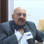 L’ancien conseiller adjoint à la sécurité nationale de l’Inde, SD Pradhan. Photo: VNA