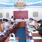 Vue de la 8e réunion de la Commission électorale de Hô Chi Minh-Ville, le 11 mars 2026. Photo: VNA