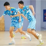 Des joueurs vietnamiens s'entraînent pour la Coupe d'Asie de futsal de l'AFC 2026. Photos : VFF