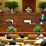 Vue d’ensemble de la séance de questions-réponses, dans le cadre de la 9e session de la 15e législature. Photo : VNA