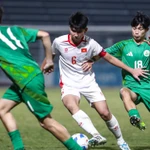 Le Vietnam s'impose sans coup férir face à Macao (Chine) lors de son quatrième match du groupe C des qualifications pour la Coupe d’Asie des moins de 17 ans de l’AFC 2026. Photo : VNA