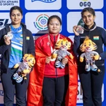 Nguyên Thyy Trang remporte la médaille d’or pour le Vietnam aux Championnats d’Asie de tir à la carabine et au pistolet 2026, en Inde, le 9 février. Photo: Page de fans Sports du Vietnam