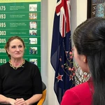 L’ambassadrice de Nouvelle-Zélande au Vietnam, Caroline Rachel Beresford, s’adresse à la presse à l’approche du Nouvel An lunaire 2026. Photo : Ambassade de Nouvelle-Zélande au Vietnam