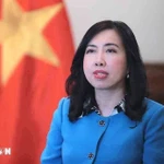 La vice-ministre des Affaires étrangères, Lê Thi Thu Hang. Photo : VNA