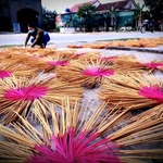 Produits d’encens naturel du village traditionnel de Bao Ân. Photo: suckhoedoisong.vn