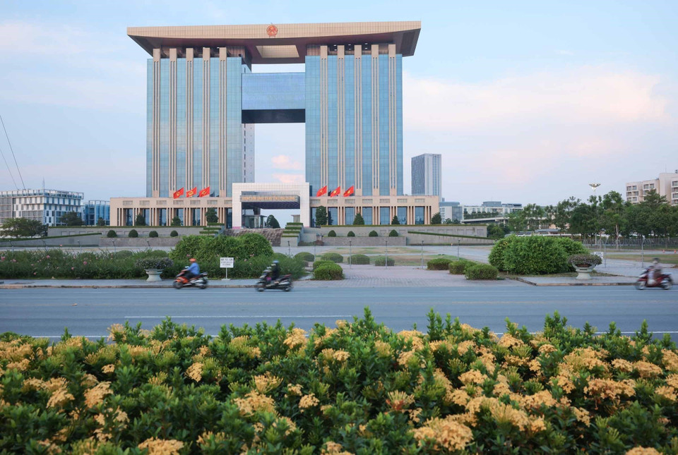 Le centre administratif de la ville nouvelle de Binh Duong. Photo : Hoang Hieu - VNADương