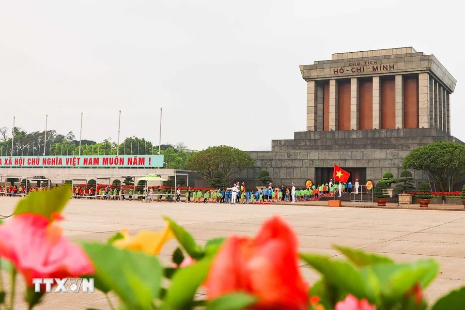 Le mausolée de Ho Chi Minh, l’une des attractions incontournables de Hanoï. (Photo : Thanh Tung/VNA)