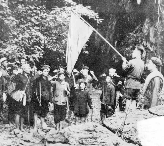 La première unité de guérilla sous la direction du Parti voit le jour à Bac Son (province de Cao Lang) en 1940. Photo : VNA