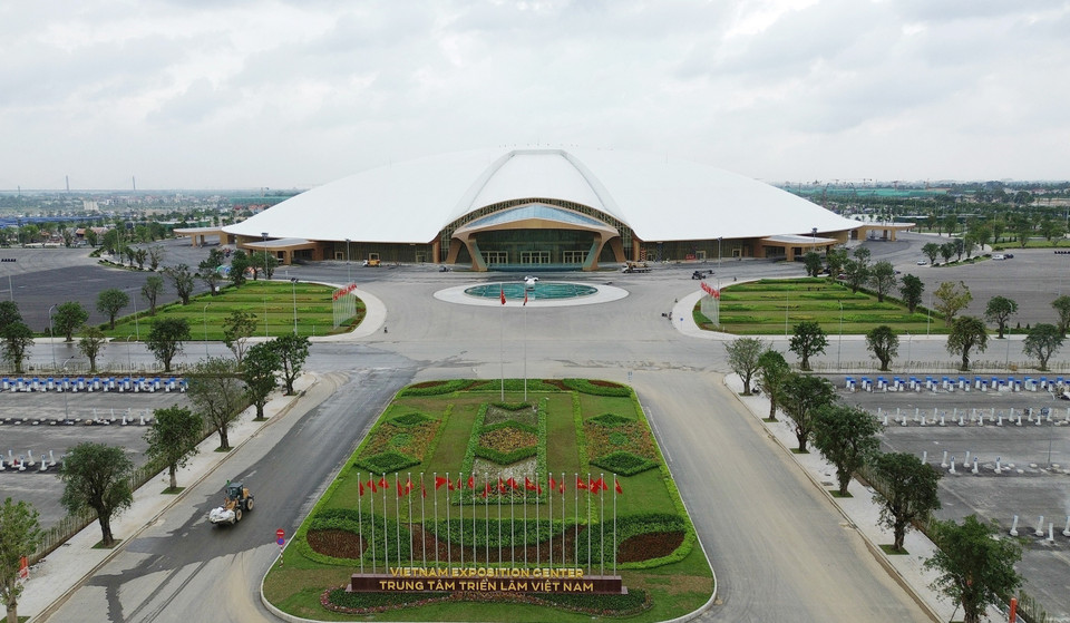 Le Centre d’exposition du Vietnam deviendra un lieu incontournable pour les événements politiques, économiques, culturels et touristiques, tant au niveau national qu’international. Photo : Quoc Khanh – VNA