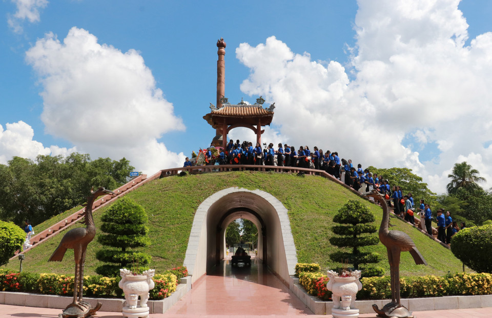 Le 9 décembre 2013, la citadelle de Quang Tri a été officiellement reconnue comme vestige national, en hommage à son importance capitale dans le parcours pénible mais héroïque de la nation vers l’indépendance et la liberté. Photo : VNA