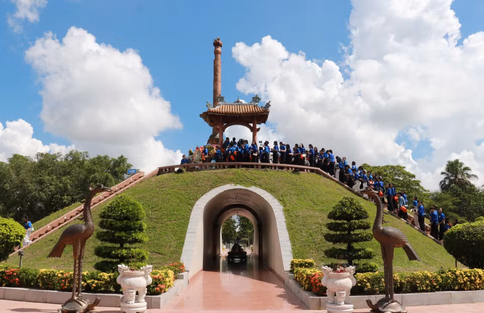 Le 9 décembre 2013, la citadelle de Quang Tri a été officiellement reconnue comme vestige national, en hommage à son importance capitale dans le parcours pénible mais héroïque de la nation vers l’indépendance et la liberté. Photo : VNA