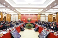 Le secrétaire général To Lam prononce un discours d'orientation lors de la conférence consacrée au bilan des travaux de 2025 et aux missions et solutions prioritaires pour 2026 du Comité de pilotage central pour le développement des sciences, des technologies, de l’innovation et de la transformation numérique. Photo : VNA