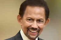 Le Sultan de Brunei, Haji Hassanal Bolkiah. Photo: VNA