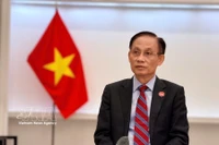 Le Hoai Trung, membre du Bureau politique et ministre des Affaires étrangères. Photo: VNA