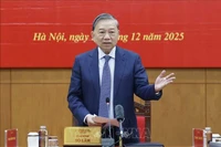 Le secrétaire général du Parti, Tô Lâm, chef du Comité central de pilotage pour la prévention et la lutte contre la corruption, le gaspillage et les pratiques malsaines. Photo: VNA