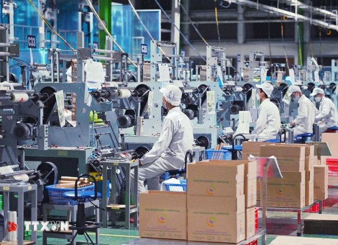 Une chaîne de production d'An Phat Holdings implanté dans la province de Hai Duong. Photo: VNA An Phat.jpg