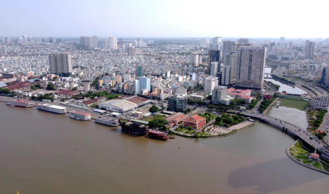 Un coin d'Hô Chi Minh-Ville d'aujourd'hui. Photo: VNA thanh-pho-ho-chi-minh.jpg