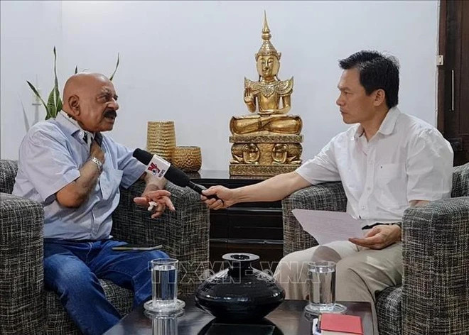 L'ancien conseiller adjoint indien à la sécurité nationale, SD Pradhan. 1.jpg.jpg
