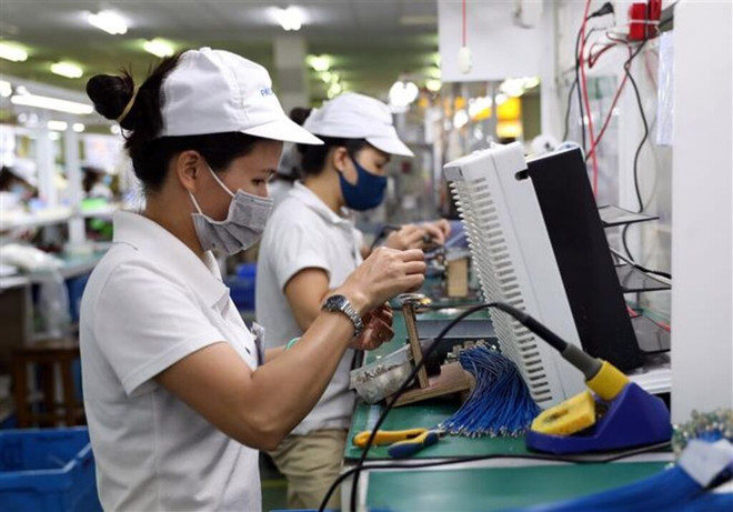 Le Vietnam devient une destination de choix de nombreux investisseurs étrangers. Photo: VNA 161716-vna_potal_hai_phong_giu_vung_toc_do_thu_hut_fdi_081909992_5176594.jpg