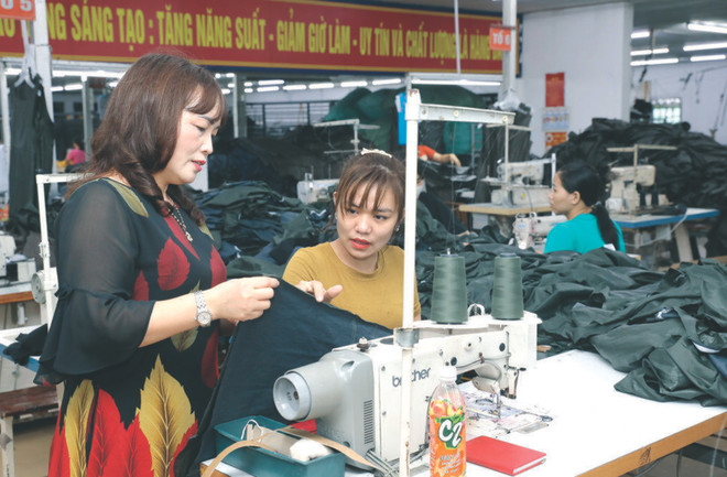 Les femmes vietnamiennes apportent de grandes contributions au développement socio-économique du pays. Photo: VNA 212849-5.jpg