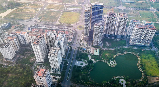 Une zone urbaine moderne à Hanoi. Photo: VNA tay-ho-91124-1.jpg