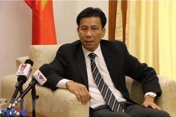 L'ambassadeur du Vietnam en Indonésie, Ta Van Thông. Photo: VNA