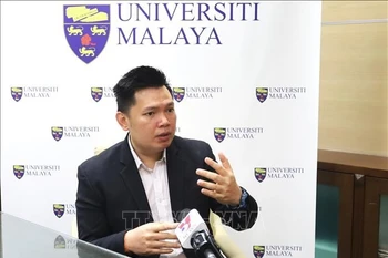 Collins Chong Yew Keat, analyste en affaires étrangères, en sécurité et en stratégie à l’Université de Malaya (Malaisie). Photo: VNA