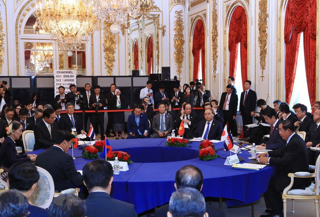 Le Premier ministre Nguyen Xuan Phuc s'adresse au 10ème sommet Mékong-Japon ảnh 1