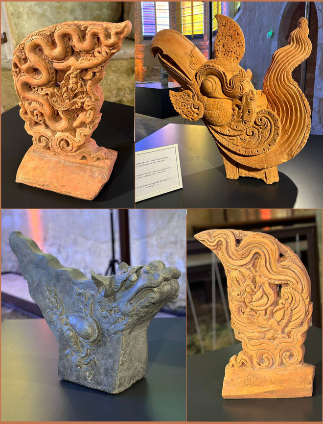 Des artefacts archéologiques de la Cité Thang Long exposés à Provins en France ảnh 2 Des artefacts archéologiques de la Cité Thang Long exposés à Provins en France ảnh 2