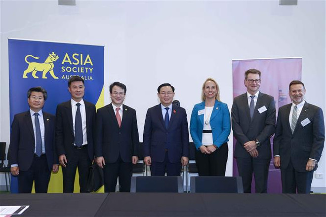 Le président de l’AN plaide pour des liens économiques forts avec l’Australie ảnh 2 Le président de l’AN plaide pour des liens économiques forts avec l’Australie ảnh 2