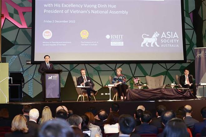 Le président de l’AN plaide pour des liens économiques forts avec l’Australie ảnh 1 Le président de l’AN plaide pour des liens économiques forts avec l’Australie ảnh 1