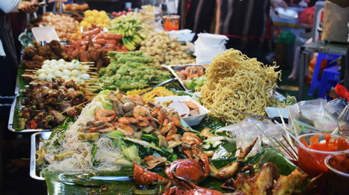 Premier festival international des plats de rue au Vietnam ảnh 1 Premier festival international des plats de rue au Vietnam ảnh 1