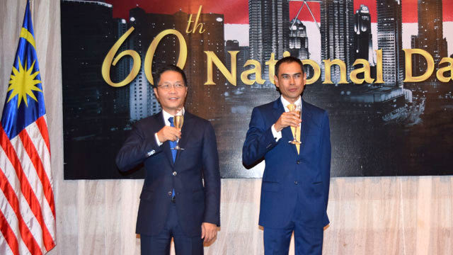 Célébration du 60e anniversaire de la Fête nationale de Malaisie à Hanoï ảnh 2 Célébration du 60e anniversaire de la Fête nationale de Malaisie à Hanoï ảnh 2