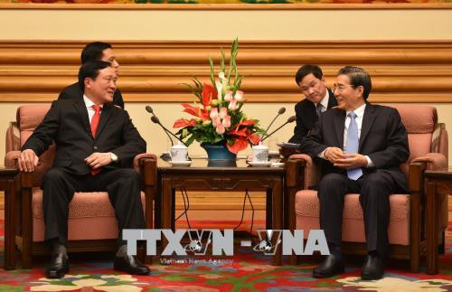 Le président de la Cour populaire suprême en visite en Chine ảnh 1 Le président de la Cour populaire suprême en visite en Chine ảnh 1