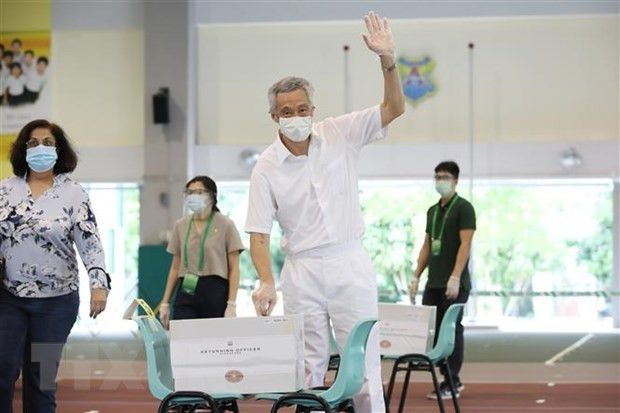 Félicitations au PM singapourien Lee Hsien Loong pour la victoire électorale du PAP ảnh 1 Félicitations au PM singapourien Lee Hsien Loong pour la victoire électorale du PAP ảnh 1