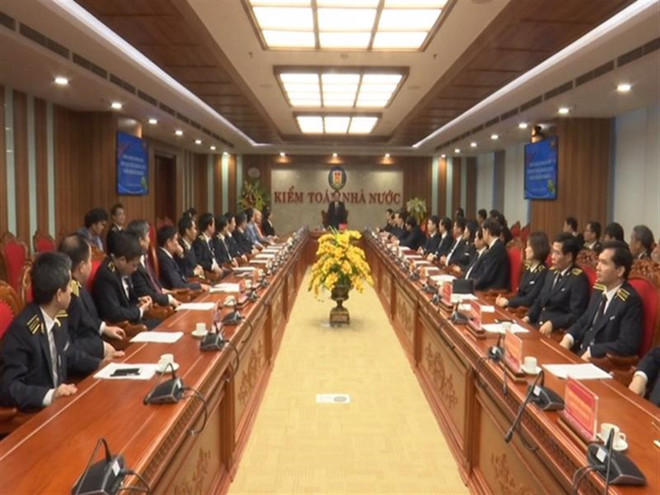 Le vice-président de l’AN Phung Quoc Hien présente ses vœux du Têt à l’Audit d’Etat ảnh 1 Le vice-président de l’AN Phung Quoc Hien présente ses vœux du Têt à l’Audit d’Etat ảnh 1