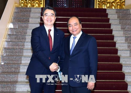 Le PM Nguyên Xuân Phuc reçoit le directeur général de Doosan Vina ảnh 1 Le PM Nguyên Xuân Phuc reçoit le directeur général de Doosan Vina ảnh 1